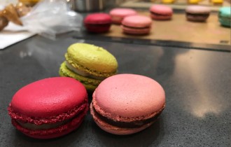 Making Macarons in Paris