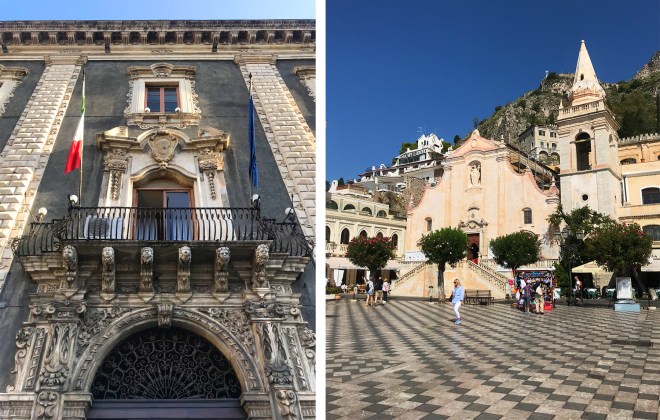 Catania and Taormina