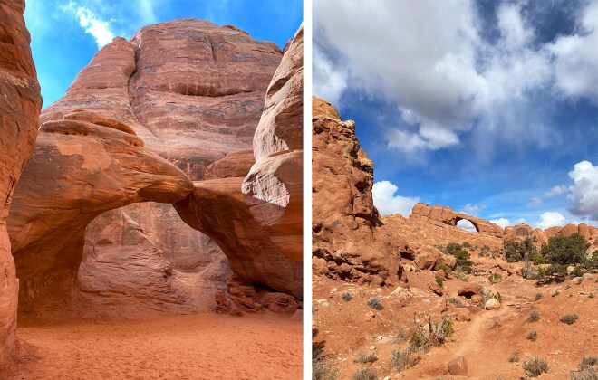 Sand Dune and Skyline Arches