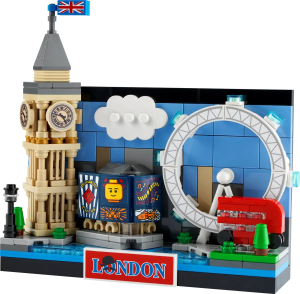 Lego Postcard